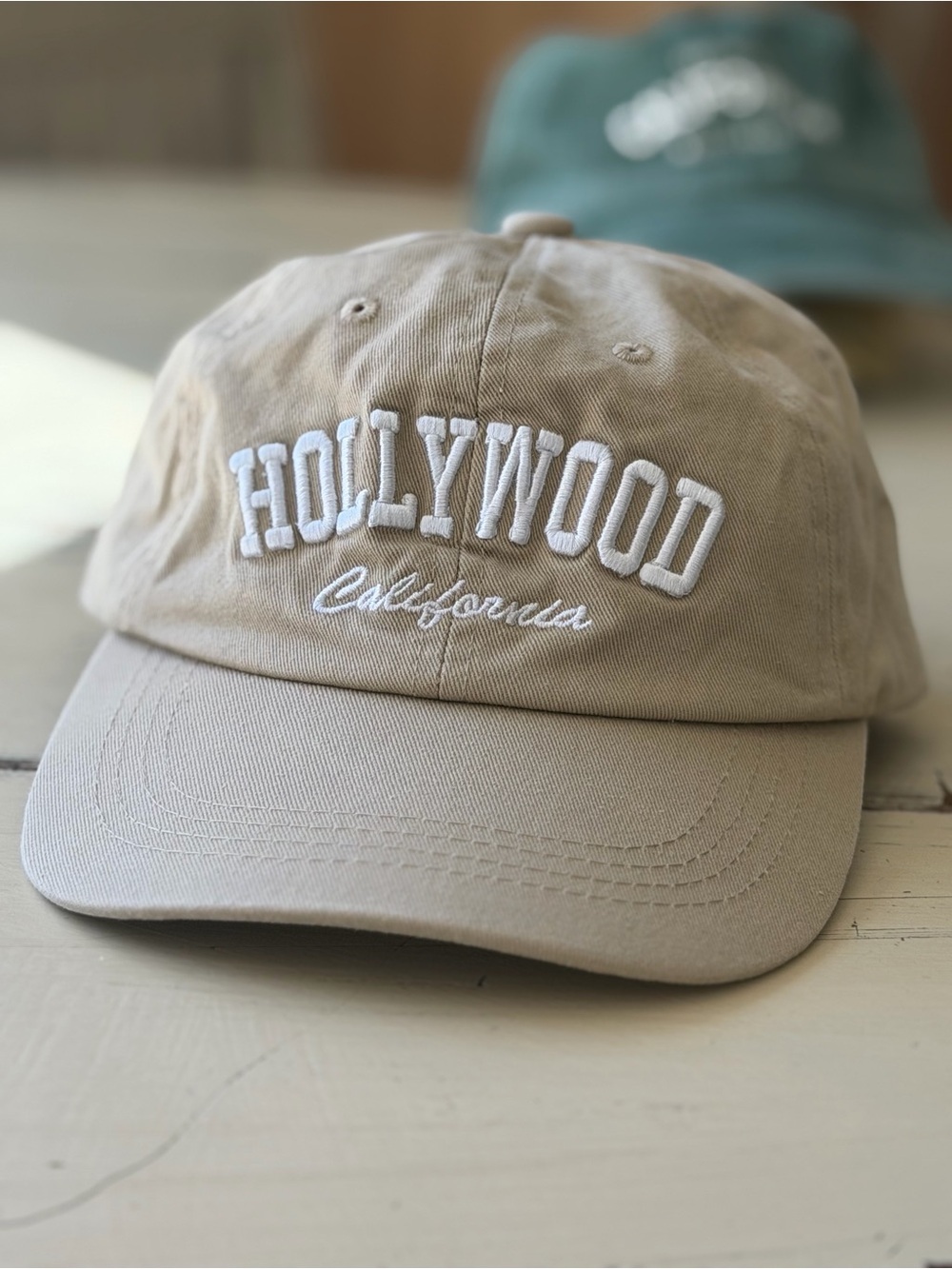 Hollywood California Cap in Brown